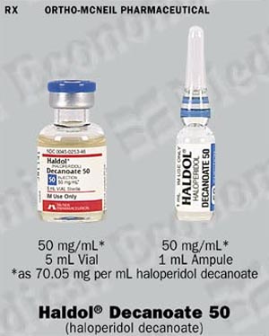 Haldol decanoate pdr